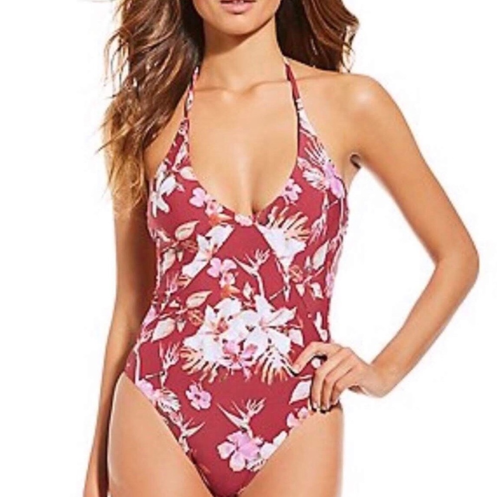 One piece Gianni Bini flower swimsuit